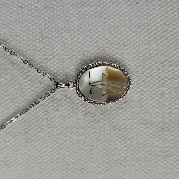 Vintage Sailboat Necklace - Picture 2 of 5